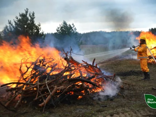 У лісах Кіровоградщини найвищий рівень пожежної небезпеки