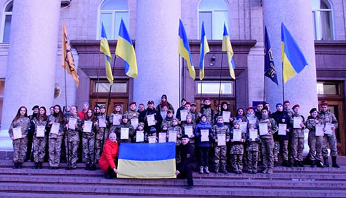 Клянемось: курсанти з Кропивницького присягнули на вірність Україні