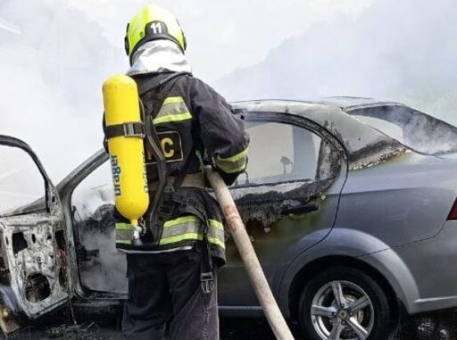 На трасі на Кіровоградщині загорівся автомобіль